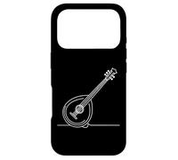 Bouzouki Line Art Design Greek Music Instrument Case for iPhone 17 Pro