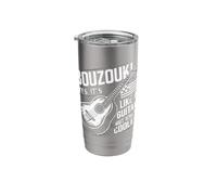 Bouzouki Yes Its Like A Guitar But Much Cooler Stainless Steel Insulated Tumbler