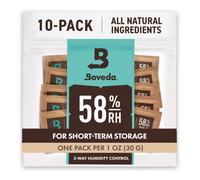 Boveda 58% Two-Way Humidity Control Packs for Storing 1 oz - Size 8 -