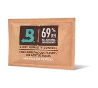 Boveda 69% Two-Way Humidity Control Pack For Storing Up to 25 Items - Size 60 - Single - Plastic & Wood Humidifier Boxes & Zip Lock Bags - Moisture Absorber - Humidifier Pack - Individually Wrapped