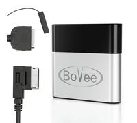 Bovee 1000 - Wireless Bluetooth Music Interface Adaptor For Car Kit With 30 Pin Ipod Connector - Compatible With Ipod Touch 4Th & 5Th Gen, Ipad 1 To 4, Ipad Air, Ipad Mini, Iphone 4, 5, 6, 6 Plus