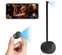 Boveila WiFi Mini Camera 1080P Wireless 150° Wide-Angle Security Camera with 2 Lenses 90°Hinge Motion Detector Night Vision for Home Surveillance Indoor and Outdoor