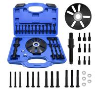 BOVIEER Harmonic Balancer Puller Remover & Installer Tool Set, Crankshaft Pulley Removal Installation Kit for Balancers, Gear Pulleys, Steering Wheels & Flywheels