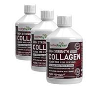 Bovine Collagen Liquid 10000mg | Type 1 & 3 | Mixed Berry Flavour | 500ml (Pack of 3)
