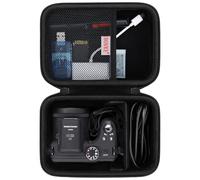 BOVKE Camera Case for KODAK PIXPRO AZ405/AZ425/AZ255/AZ401/AZ528 Digital Camera Vlogging Camera, Vlogging Cameras Hard Travel Carrying Cases Protective Storage Bag, Black