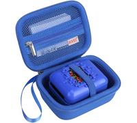 BOVKE Carrying Case for Bitzee Disney/Bitzee Magicals/Bitzee Interactive Toy, Hard Travel Storage Holder Fits Bitzee Virtual Electronic Pets Kids Toys, Extra Space for Manual, Batteries, Deep Blue