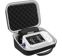 BOVKE Carrying Case for OMRON X7 Smart AFib Blood Pressure Monitor and Wrap Cuff, BP Machine Travel Bag for Home Blood Pressure Monitor, Black