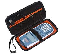 BOVKE Carrying Case for Texas Instruments TI-30XS Multiview/TI-34 Multiview/TI-36X Pro Scientific Calculator, Extra Mesh Pocket for USB Cables Pens Other School Supplies, Black