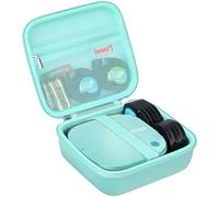 BOVKE Case Compatible with DYMO LetraTag 200B Bluetooth Label Maker, Compact Label Printer Fits DYMO LetraTag 200B, Blue