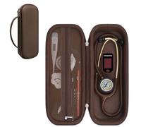 BOVKE - Case for 3M Littmann Classic III Monitoring/Lightweight II S.E. Stethoscopes, MDF Acoustica Stethoscopes, Stethoscope Bag with Space for Nursing Accessories and Medical Supplies