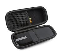 BOVKE Protective Carrying Case for Microsoft Surface Arc Touch Wireless Bluetooth Mouse Ultra-Slim Lightweight Mice Hard EVA Shockproof Travel Storage Pouch Cover Bag, Black