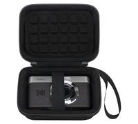 BOVKE Travel Case for Kodak PIXPRO C1 Friendly Zoom Digital Camera, PIXPRO C1 Compact Point and Shoot Camera Film Holder Bag with Mesh Pocket for AC Adapter and Charger Cables, Black