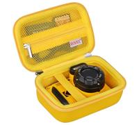 BOVKE Travel Case for Kodak PIXPRO WPZ2 Rugged Waterproof Shockproof Digital Camera, WPZ2 Underwater Video Vlogging Camera Storage Bag with Mesh Pocket for Cables, SD Cards, Yellow