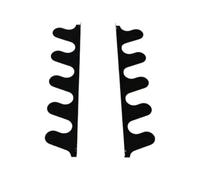 BOVUXKJH Garden Rake Organizer Tool Holder Iron Wall Mount Tool Storage Metal Hanging System Sturdy for Garage Shed for Workshop, 1 pair