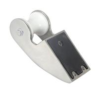 Bow Anchor Roller Bracket Sail Fixed for Stainless Steel Boat Yacht | Polished Silver Finish, Chafing Prevention, Universal Fitting, Sea Water Use