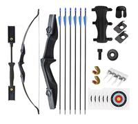 Bow and Arrow Set for Adults & Youth,Archery Takedown Recurve Bow Set for Beginners and Youth, Left & Right Handed (40lbs)