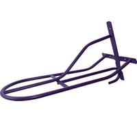 Bow & Arrow Equestrian Saddle Rack Wall Mounted - Collapsible Saddle Rack with Tack Hooks | Lightweight Horse Rug Rack & Saddle Stand for Stable & Yard - Purple
