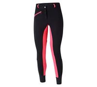 Bow & Arrow Ladies Children Horse Riding Full Seat Knee Patch Riding Breeches Black/Pink
