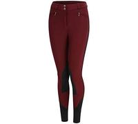 Bow & Arrow Womens Horse Riding Suede Knee Patch Zip Pockets Ladies Riding Breeches New Red