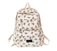 Bow Backpack Kawaii Laptop Backpack Aesthetic Travel Daypack for Women Bow Backpack Backpacks Men Leisure, brown, standard size, Daypack Backpacks