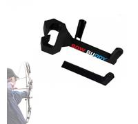 Bow Buddy Bow Hanger for Truck - Headrest Mount Archery Holder, Universal Easy On/Off Accessories for Car SUV, Hands-Free Vehicle Organizer for Vehicle Storage Compound & Recurve Bows