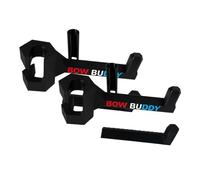 Bow Buddy Bow Hanger for Truck,Twist-On 2.0 Bow Buddy - Nearly Universal Bow Hanger for Trucks & Suvs - Printed from Asa Will Not Melt/Warp - Spacer Ring Included | Quick No-Tool Install(A 2PCS)