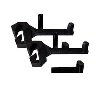 Bow Buddy Bow Hanger for Truck,Twist-On 2.0 Bow Buddy - Nearly Universal Bow Hanger for Trucks & Suvs - Printed from Asa Will Not Melt/Warp - Spacer Ring Included | Quick No-Tool Install(C 2PCS)