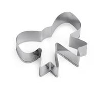 Bow Cookie Cutter, Stainless Steel Cute Bow Shaped Coquette Cookie Cutter Bowknot Biscuit Mold for Party Event Kitchen Restaurant Baking Supplies