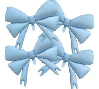 Bow Decorations, Decor Large Bow For Room 6Pcs Large Bow Balloon Matte Pink Balloons Birthday Decoration Wedding Party Backdrop Supplies(2)