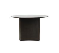 Bow Dining Table Brown Stained Oak
