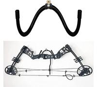 Bow Display Wall Hanger Bow Wall Mount Hooks Wall Holder Rack Storage and Display Your Bow - Rubber Protection, no Scratches - Hold up to 20 Lbs - No Bow