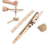 Bow Drill Kit Fire Starter, Outdoor Primitive Fire Starter Tool Wood