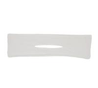 Bow Fabric Hair Band Hair Bun Maker Durable Light Easy to Carry Daily Life, Party Cloth Fabric 5 Colors Available (White)