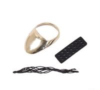 Bow Finger Ring Copper Thumb Protector 18-24mm Sizes For Eastern Traditional Including Korean Chinese And Mongolian Styles(20mm)