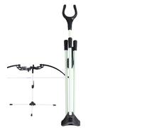Bow Frame Stand - Fiberglass Rubber 14.57x2.36x2.36 In | Triangular Bow And Holder Rack Recurve Compound Frame | Portable Longbow Display Rack For Archery Recurve Takedown