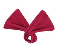 Bow Hair Bun Maker, 5 Colors Available 13.8 X 3.9in Hair Bun Maker for Woman Girl for Daily Life or Other Occasions(red)