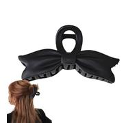 Bow Hair Claw Clip - Anti-Slip Hair Jaw Clamp,Elegant Hair Accessories, Hair Catch for Daily Use, Big Clips for Long Hair, Thin Hair