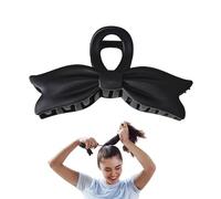 Bow Hair Claw Clip - Non-Skid Hair Jaw Clips - Elegant Hair Accessories, Hair Catch for Daily Use, Big Clips for Long Hair, Thin Hair