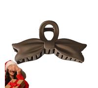 Bow Hair Claw - Non-Skid Hair Jaw Clips - Hair Accessories, Big Clips for Women and Girls, Hair Catch for Long Thin Hair