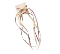 Bow hair clips for girls women 2pcs Ribbon Bow Headband Long Tassel Hair Clip Women's Sweet Hair Clips Girls Wedding Party Hair Accessories wedding(1)