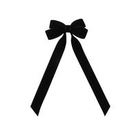 Bow hair clips for girls women Vintage Big Large Velvet Bow Hairpins Barrettes For Women Girls Wedding Long Ribbon Korean Hair Clip Hairgrip Hair Accessories wedding(3916-4,1)