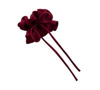 Bow Hair Scrunchies, Elastic Ponytail Bands, No Slip Grip with Strong Fit, Soft Rubber with Smooth Texture, Hair Accessories, Stylish Tie Set for Women Indoor Outdoor Home Cheerleading Party Use
