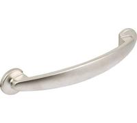 Bow Handle for Kitchen/Bedroom/Cabinet/Door/Cupboard/Drawer Handle 128 mm Hole centres - Matt Nickel (1)