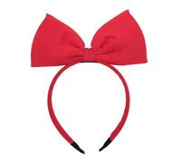 Bow Headbands Red Headband with Bow Big Bowknot Hair Band Headdress for Women Girls Princess Hair Hoop Red Headband Kids Fashion Accessories for Costume Cosplay Party Christmas Halloween Birthday