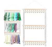 Bow Holder for Girls Hair Bows - Handmade Decorative Hanger,Hair Accessories Holder | for Headbands Clips Ties Scrunchies Home Bedroom Nursery Wall Closet Door