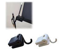 Bow Holder for Music Stand with Pencil Clip, Folding Bow Hook Organizer for Violin Viola Cello Bass Players, Portable Clip On Accessory for Orchestra Practice Stands (mix)