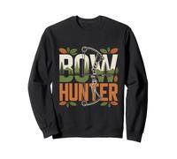 Bow Hunter Archery Wilderness Forest Pursuit Sweatshirt