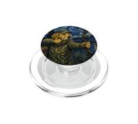 Bow Hunting Golden Retriever Dog Archery Hunter PopSockets PopGrip for MagSafe