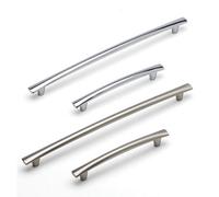 Bow Kitchen Cabinets T Bar Handle, 320mm, Brushed Nickel, Pack Of 2