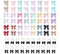 Bow Nail 200PCS Colorful Nail Bow Resin Bow Gems for Nails Cute Nail Gems for Nails and DIY Crafts Colorful Nail Bow Bow Gems for Nails Bow for Nails